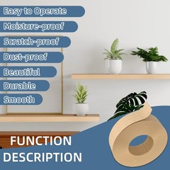 ZYJT Maple Edge Banding 1.5″x50ft Real Wood Veneer Tape for Furniture Repair