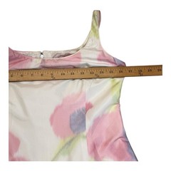 Bill Blass Neiman Marcus Vintage Floral Dress Womens Made USA 1980’s