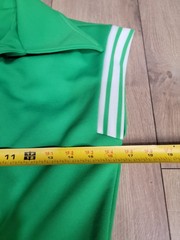 VTG’70s Melissa Lane Green White Nautical Wide Leg Jumpsuit Retro Mod Disco