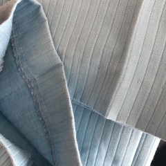 Vintage Blue Leisure Suit Womens Jacket Pants 60s 70s Frank Lee Sz Small / Med