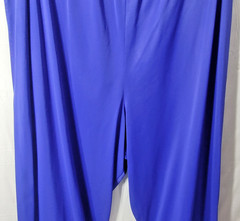 Vassarette Pajama Set & Robe XXXL Peignoir Blue 3 pc Embroidery Loose Fitting 3X