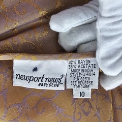 Vintage Newport News Women Size 10 Multicolor Sleeveless Dress