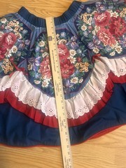 Vintage Tamarisk S Square Dance 3 Piece Outfit Western Cowgirl Rodeo Rockabilly