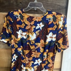 Vintage Floral Dress by Joni Blair Sz 9
