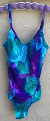 Vintage Jantzen Swimsuit One Piece Made In USA 18 Original Department Store Tag