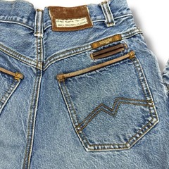 Vintage 90s Smuggler Jeans Sz 40 High Waisted Light Wash Denim Brazil