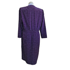 Vintage Purple Dress Size 18 by Dollina Classics Made In Australia ( RARE )