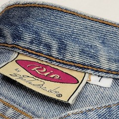 Vintage Rio by Stephen Mardon High Rise Tapered Mom Jeans Light Wash Blue Size 7