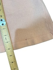 Mollie Parnis 70’s Long Baby Pink Lamb Wool and Rabbit Hair Belted Robe Rare