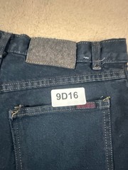 Perry Ellis America Womens DarkDenim Shorts 27W Vtg High Rise Cut Off Frayed