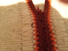 Vintage Hand Knit 100% Wool Chunky Knit Sweater Size S-M Peasant Style Handwoven