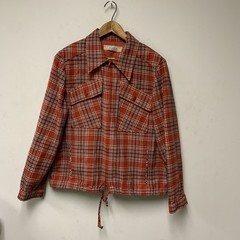 Young Pendleton Girls 15-16 Full Zip Up Coat Zippered Jacket Wool Vintage