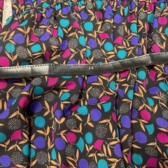 Vintage 80’s Lady Carol New York Midi Dress Pleated Colorful Floral Belted SZ 14