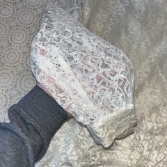 Vintage Ivory Lace Blouse Jacqueline Ferrar 1980s Victorian Size 14 Romantic
