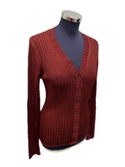 VINTAGE WOMEN WOMAN JUMPER CARDIGAN JHD11915
