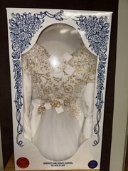 Vintage 4 Piece White 1993 Jack Diamond Sealed Formal Wedding Gown