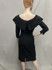 1950’s Mr Blackwell Winter Wool & Sequin Sheath