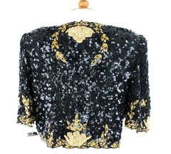Jasdee Vintage Bolero Jacket HandWork Bead Sequins & Zari Emroidery On Silk 5011