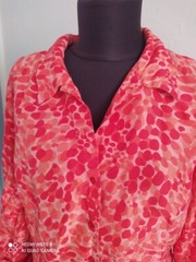 Vintage 100% Silk Women’s Jacket Blazer L, UK 14, US 12