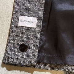 Vintage Glenbrooke Coat Women’s Size 16 Donegal Tweed 80s Old Money Grandmacore