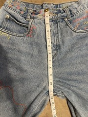 Vintage 80s Woman’s LAWMAN International High Waist Tapered Denim Jeans 24×26