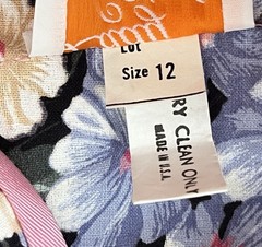 Vintage 80’s 90’s Lady Carol Pink Bows Floral Cottage Core Dress Size 12 EUC