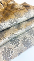 Vintage Harold’s Keyhole Cheongsam Chrysanthemum Damask Cocktail Dress