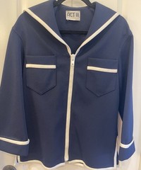 Vintage Sailor Pull Over Tunic By Act III