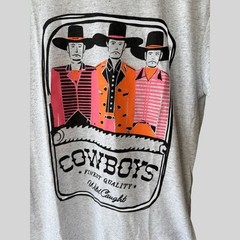 Vintage Western Retro Graphic Tee, Can O’ Cowboys Tee NWOT Style Size Small