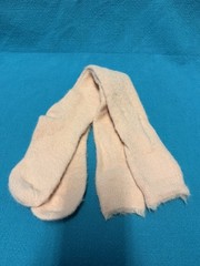 Vintage Ladies Socks Acrylic Crew Peach 8-11 23″ 80’s 90’s NOS Fuzzy