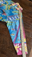 Vintage 90’s Ken Done Art And Design Shirt Small Tropical Bold Island Button USA