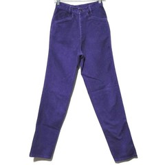 Vintage Bar N None Thoroughbred Jeans Women 24 Purple High Rise Tapered Leg USA