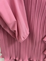 Vintage Pink Dress W/ Sequins Cocktail Evening Party Polyester Size 12