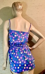 Sea Waves Vintage Mid-Century Polka Dot Swimsuit