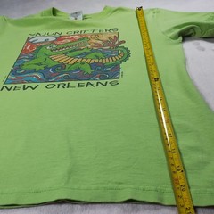 vintage 90s y2k alligator crawfish new orleans baby tee youth m *FITS XS/S*