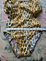 Vintage 1980s Rose Marie Reid Leopard Print Swimsuit – Size 10