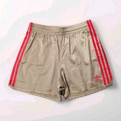 ADIDAS New Sprinter Glanz Shorts M Backham Sports Vintage Beige Football Gym