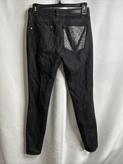 VERSACE COLLECTION PANTALONE DONNA PANT WOMAN VINTAGE Black Sz- 27 #5580
