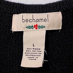 Vtg Y2K Womens Christmas Holiday Zip Sweater Vest L Black Kitschy Grandmacore