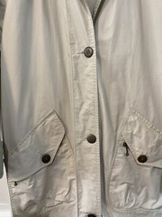 Vintage Eddie Bauer Rain Coat Trench Coat Jacket Beige & Sage Women’s S/P