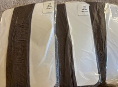 Lot 3 National Wholesale T14 Stretch Garter Stockings One Size Mist 100% Nylon