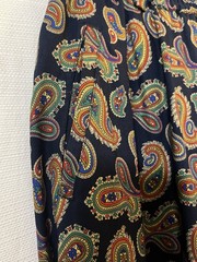 Vintage Women’s Medium Liz Claiborne (Liz Sport) Paisley Long Skirt & Blouse
