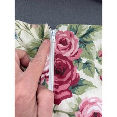 VTG Loralie Dress Womens Sz 10 Cottagecore Floral Print Southern Belle Tulle