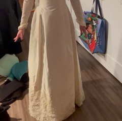 vintage wedding dress 1960’s