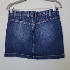 We the Free She’s all that notch mini denim skirt size 29 Y2K 90’s Country