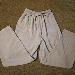 Vintage 80s Erin London Light Mint Green Pants, Size M