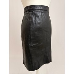 Comint Argentina Vintage Leather Skirt