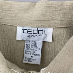 Vintage Teddi Jacket Women’s Medium Full Zip Kitty Cat Knitting Home Lady Meow
