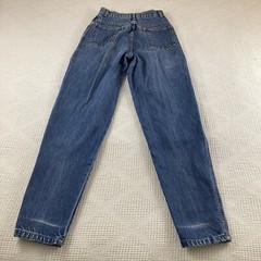 Mom Jeans Republic Denim High Waisted Medium Wash Straight Leg Sz 5/6 Vintage
