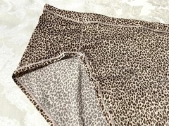 Vtg BALI 2846 Fit Your Curves Satin Full Coverage 2XL/9 Animal Print Panties